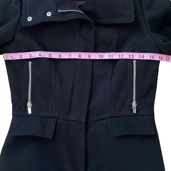 Express ~ Moto inspired Black Jacket ~ fully lined ~ size XS - Picture 10 of 11